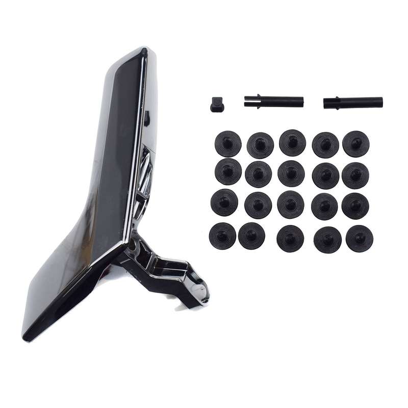 Silver Interior Door Handle Repair Kit Driver Side 2047201171 For Benz C250 C350