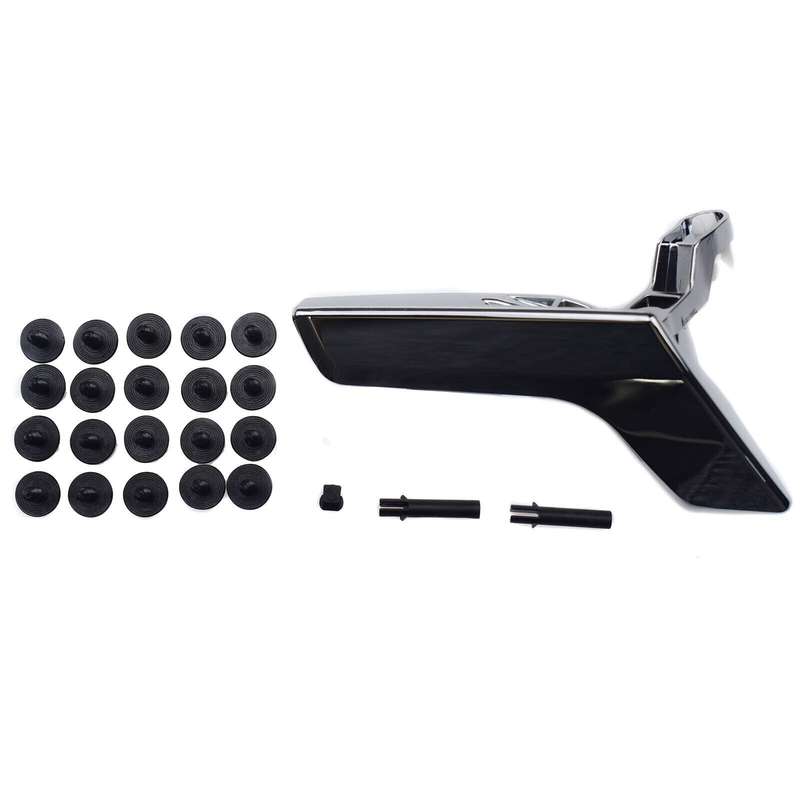 Silver Interior Door Handle Repair Kit Driver Side 2047201171 For Benz C250 C350
