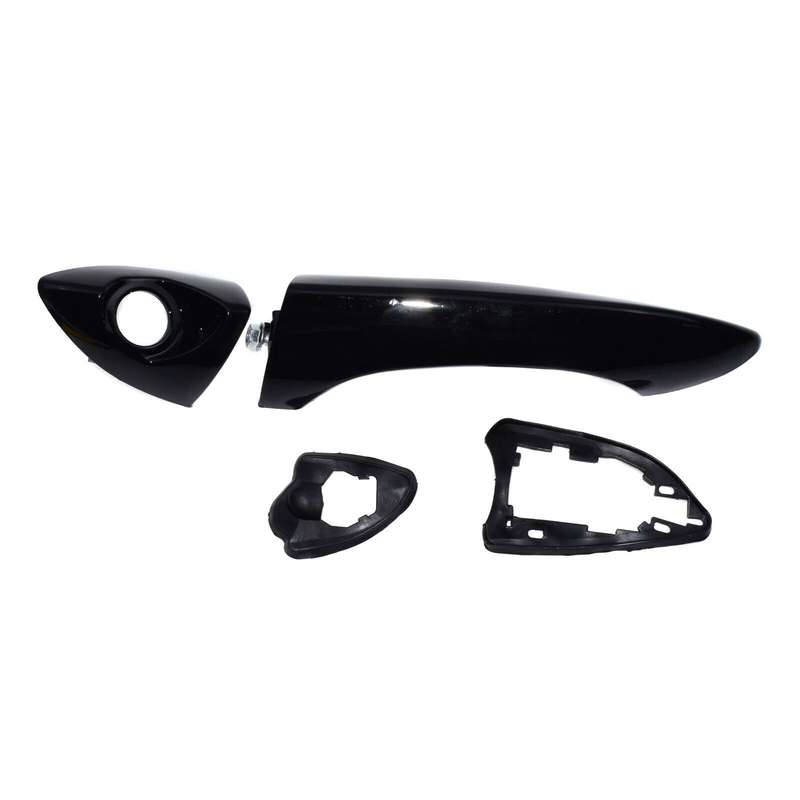 Black Outside Door Handle Front Left For BMW X5 E53 2000-2005 51218257737