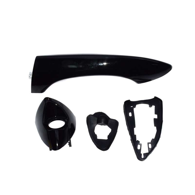 Black Outside Door Handle Front Left For BMW X5 E53 2000-2005 51218257737