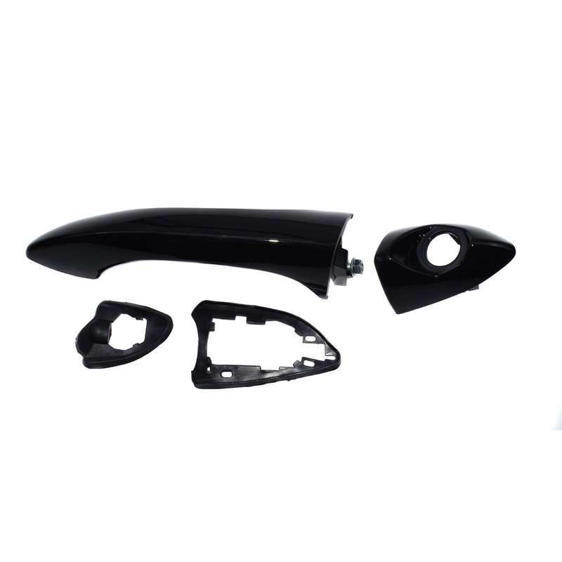 Black Outside Door Handle Front Left For BMW X5 E53 2000-2005 51218257737