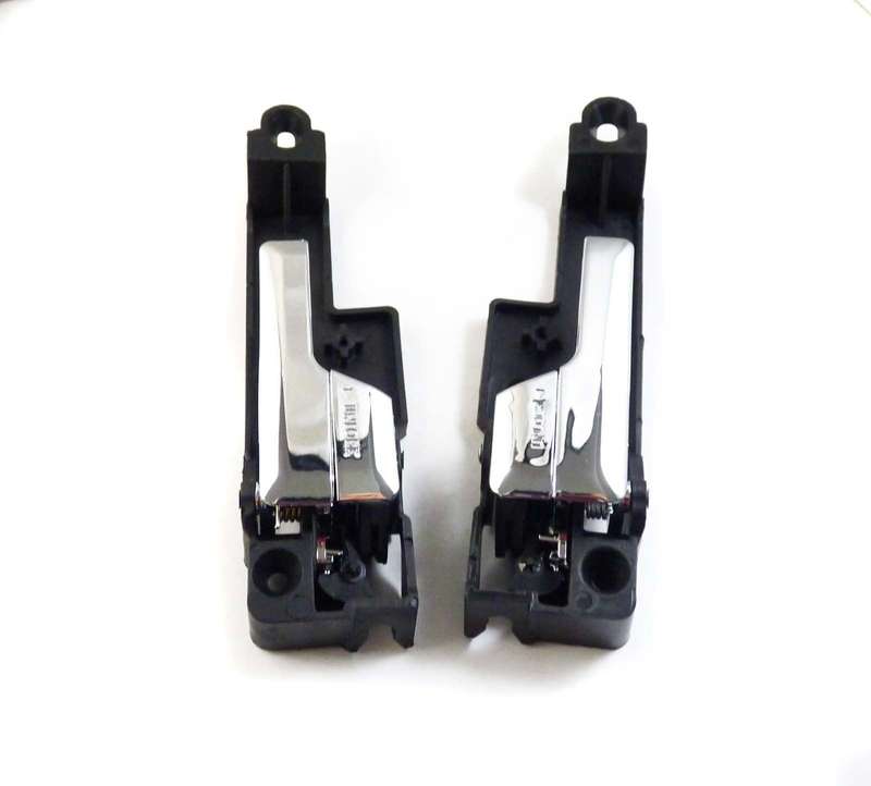 Front Left &amp; Right Inside Interior Chrome Door Handle For Ford Fusion Lincoln