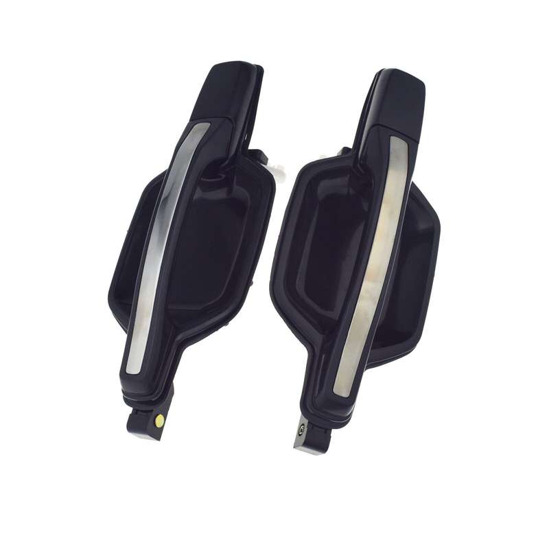 Rear Left &amp; Right Exterior Door Handles Pair For Mitsubishi Montero 2001-2006