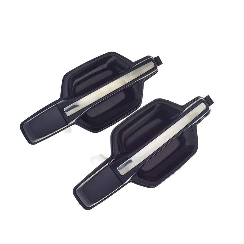 Rear Left &amp; Right Exterior Door Handles Pair For Mitsubishi Montero 2001-2006