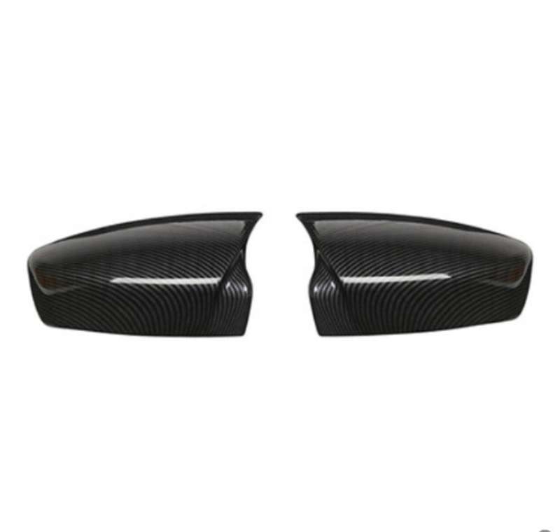 For Mazda 6 Atenza 2018-2021 Carbon Fiber Horn Side Rear View Mirror Cover Trim