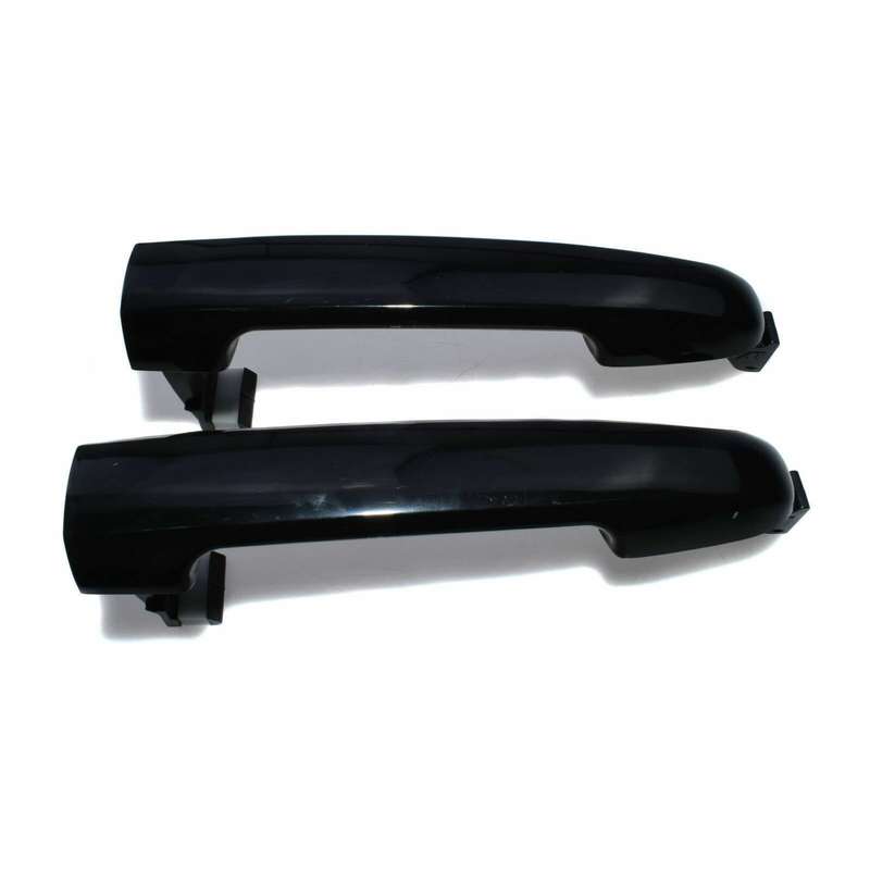 2Pcs Black Outside Door Handle Catch Front Rear 826513K000 for Hyundai Sonata