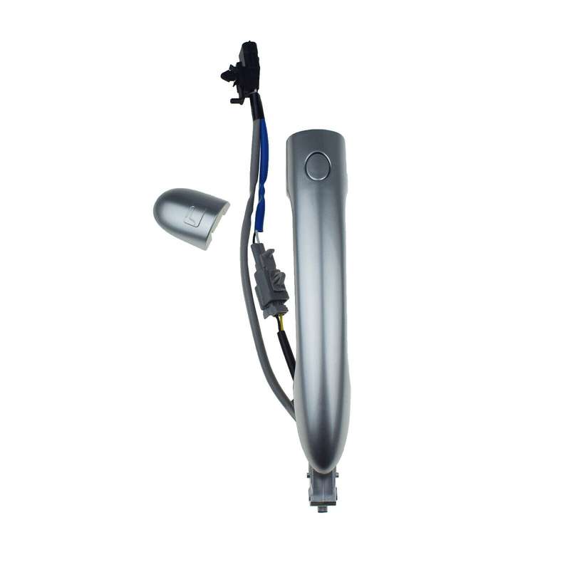 Front Left Exterior Silver Door Handle w/ Inductance For Renault Koleos 2009-18