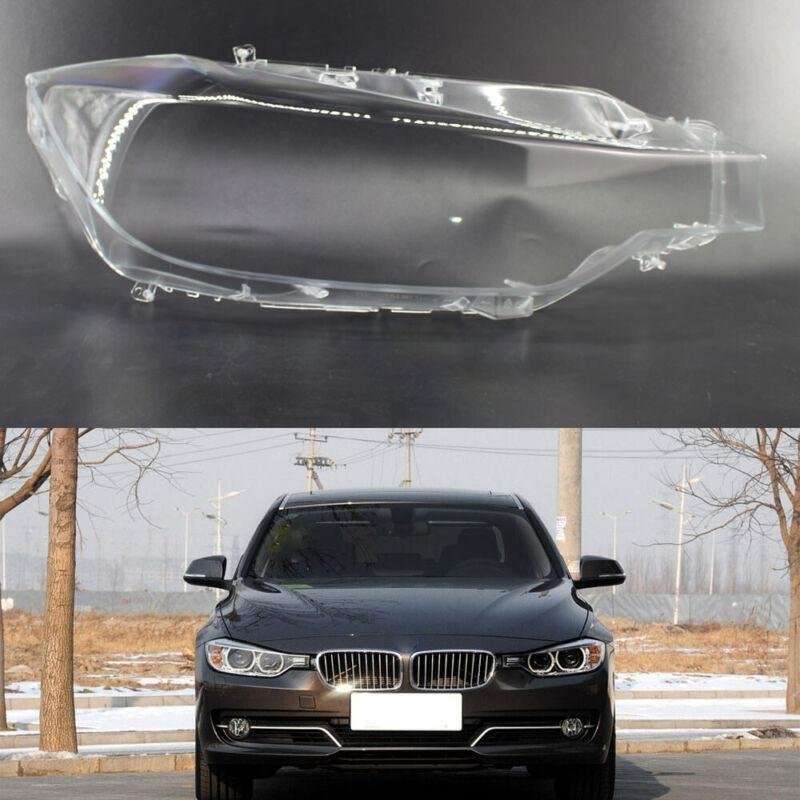 Right Side Front Headlight Lens Lampshape Shell Cover For BMW F30 F31 F35 13-16
