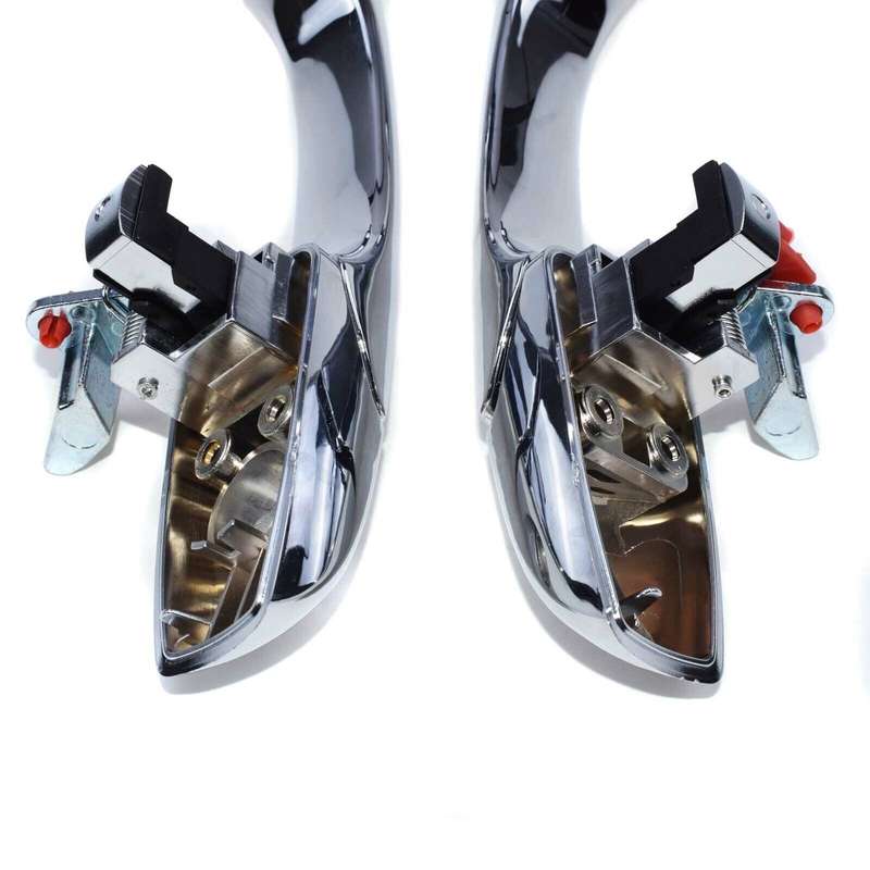 Front Left &amp; Right Chrome Door Handle For Chrysler 300 Dodge Charger Magnum