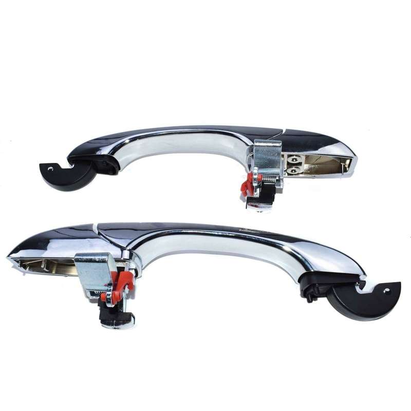Front Left &amp; Right Chrome Door Handle For Chrysler 300 Dodge Charger Magnum