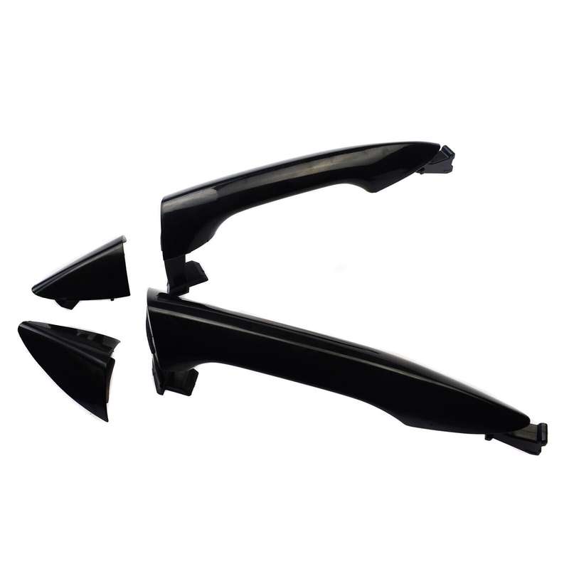 2PCS Rear Left &amp; Right Outer Exterior Door Handles For Hyundai Elantra 2011-2016