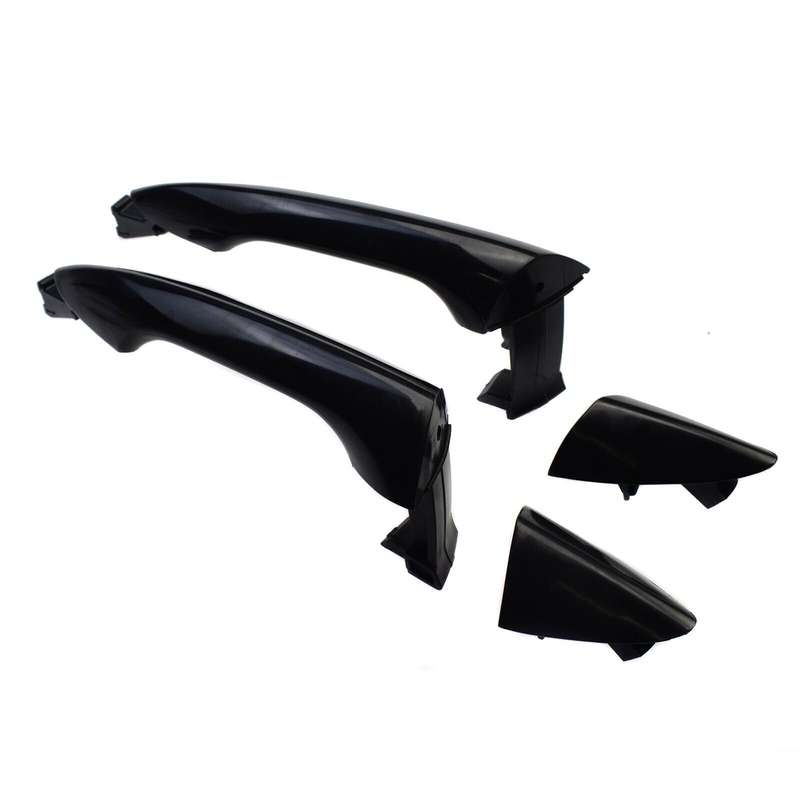 2PCS Rear Left &amp; Right Outer Exterior Door Handles For Hyundai Elantra 2011-2016