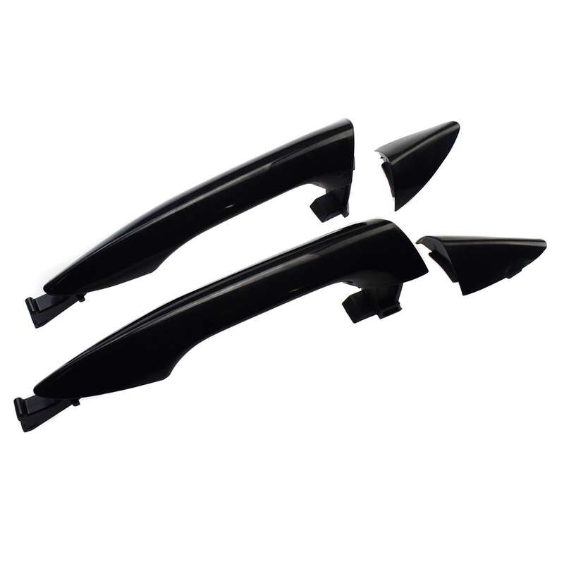 2PCS Rear Left &amp; Right Outer Exterior Door Handles For Hyundai Elantra 2011-2016