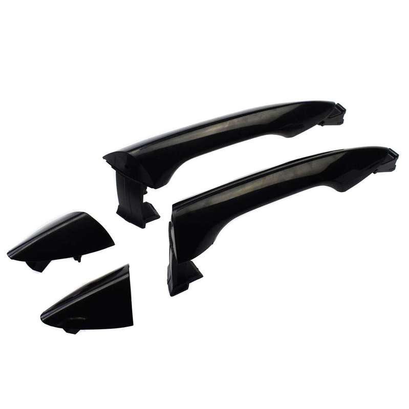 2PCS Rear Left &amp; Right Outer Exterior Door Handles For Hyundai Elantra 2011-2016