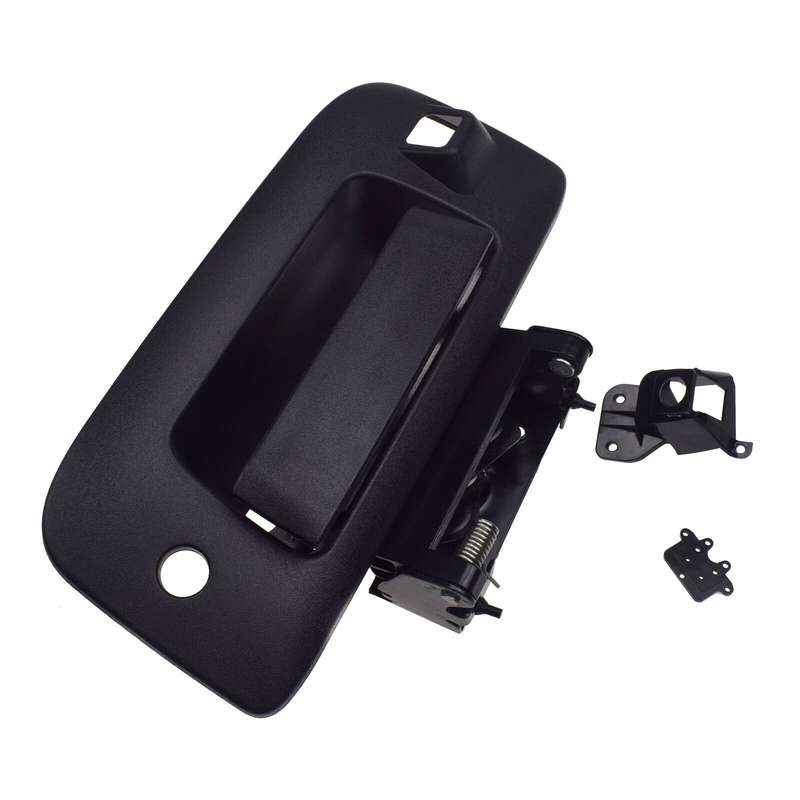 Tailgate Handle &amp; Bezel Trim &amp; Lock 22755304 For Chevrolet Silverado GMC Sierra