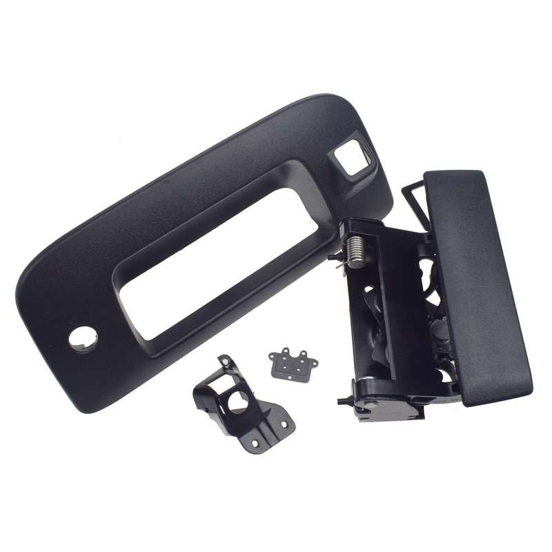 Tailgate Handle &amp; Bezel Trim &amp; Lock 22755304 For Chevrolet Silverado GMC Sierra