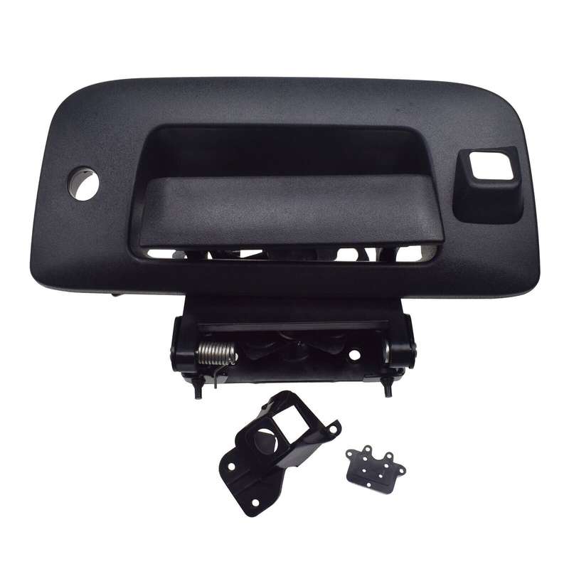 Tailgate Handle &amp; Bezel Trim &amp; Lock 22755304 For Chevrolet Silverado GMC Sierra