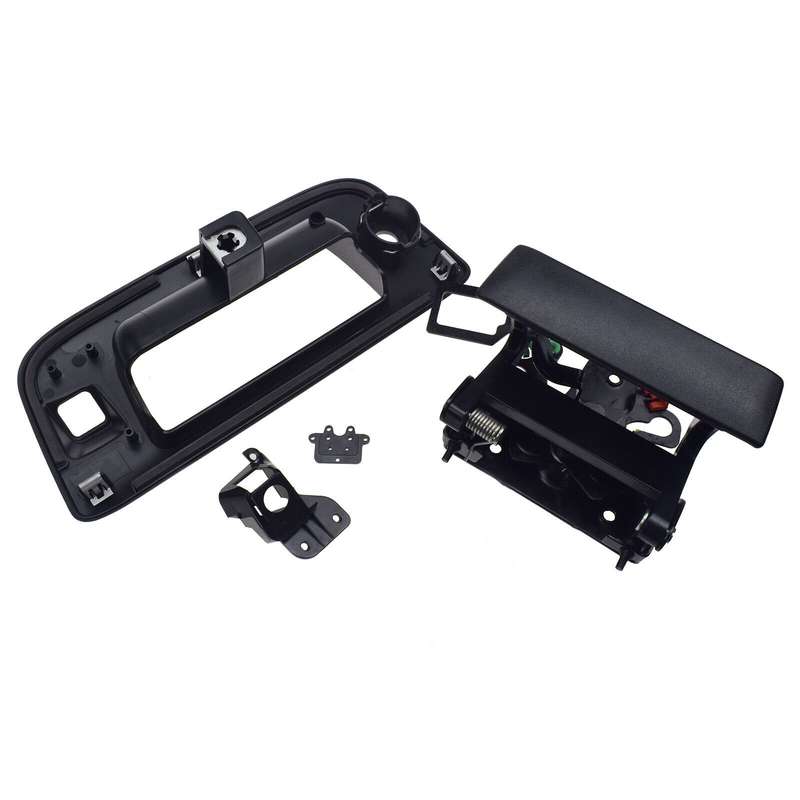 Tailgate Handle &amp; Bezel Trim &amp; Lock 22755304 For Chevrolet Silverado GMC Sierra