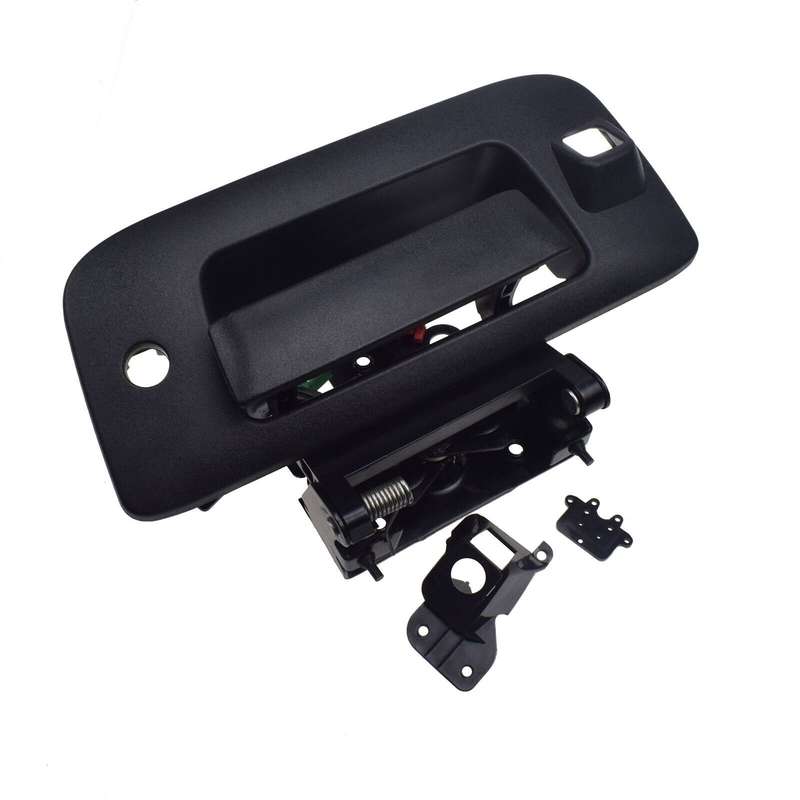 Tailgate Handle &amp; Bezel Trim &amp; Lock 22755304 For Chevrolet Silverado GMC Sierra
