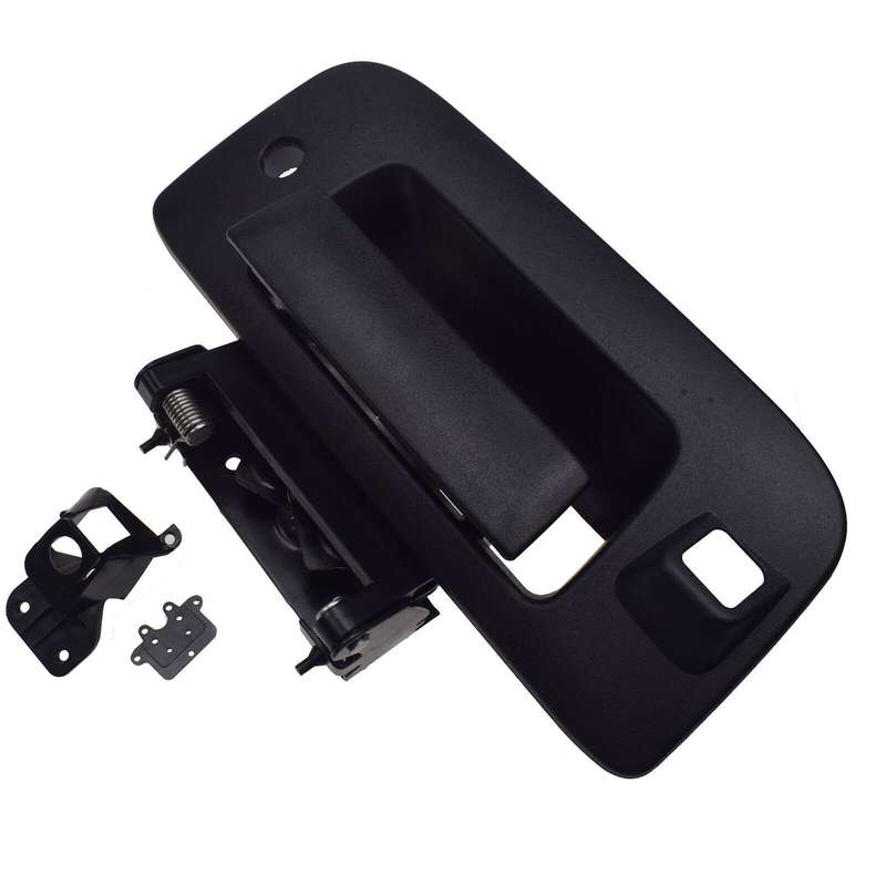 Tailgate Handle &amp; Bezel Trim &amp; Lock 22755304 For Chevrolet Silverado GMC Sierra