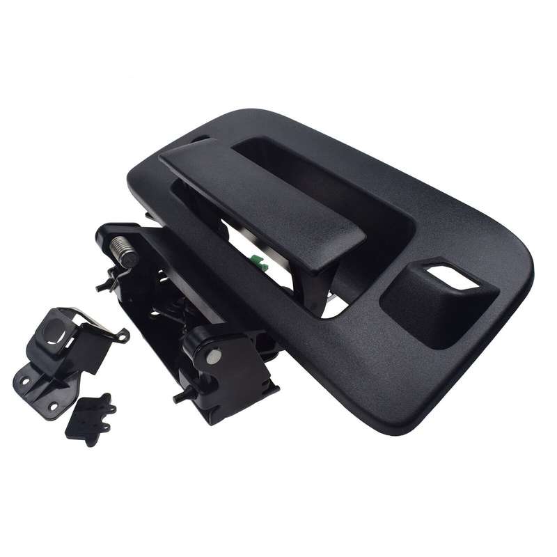 Tailgate Handle &amp; Bezel Trim &amp; Lock 22755304 For Chevrolet Silverado GMC Sierra