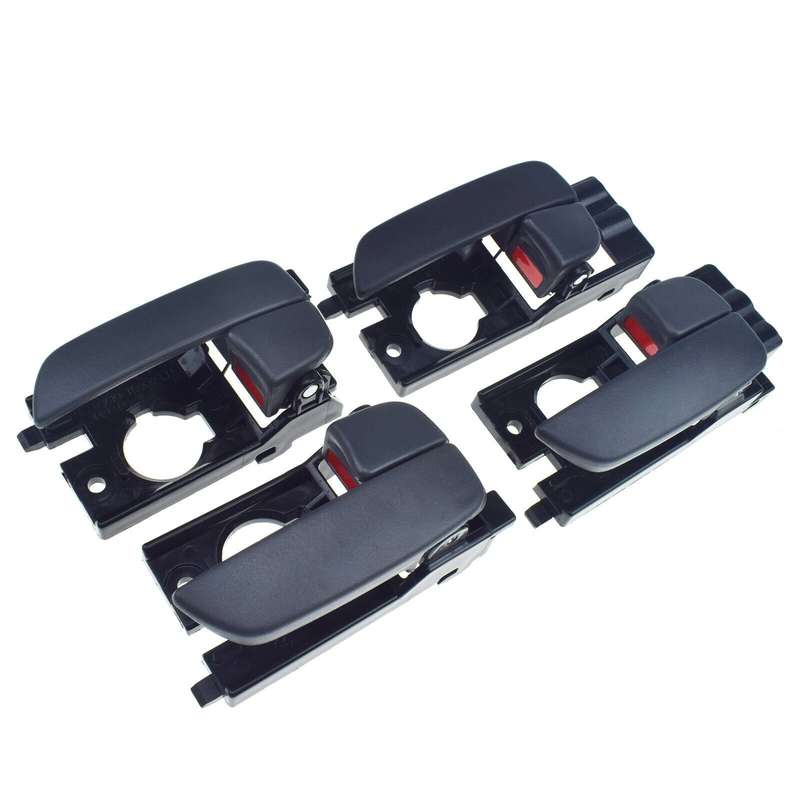 Set of 4 Interior Door Handles Gray FL FR RL RR For Hyundai Accent 2006-2011