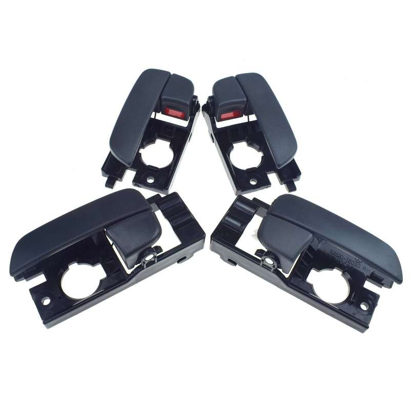 Set of 4 Interior Door Handles Gray FL FR RL RR For Hyundai Accent 2006-2011
