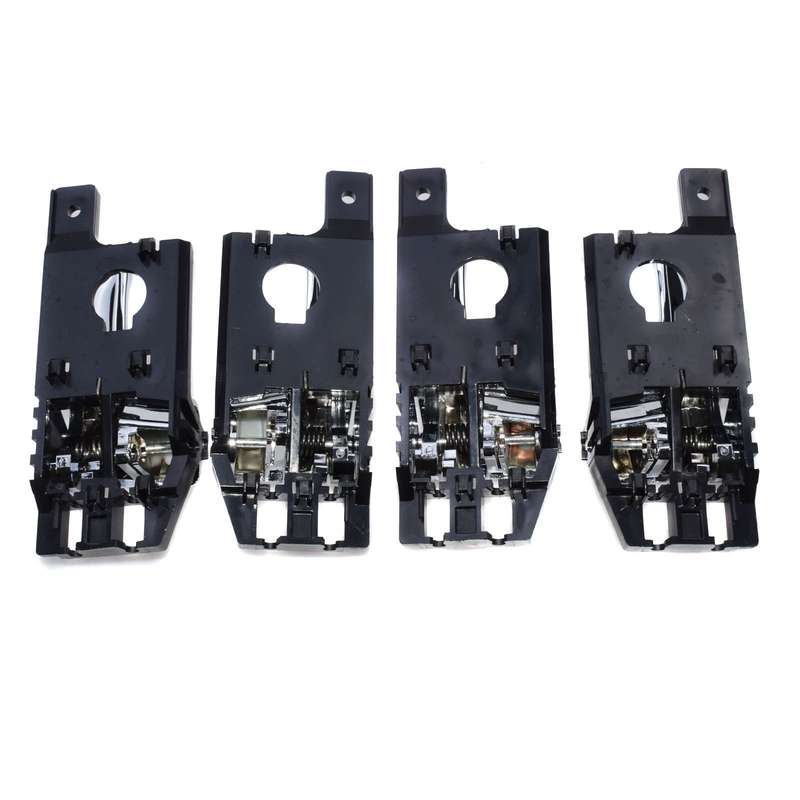 4Pcs Interior Door Handles Chrome Left &amp; Right Side For Kia Sportage 2005-2010