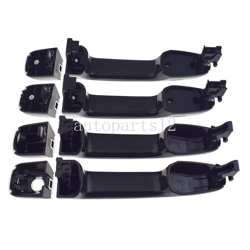 Set of 4 Exterior Door Handles Chrome FL FR RL RR For Lexus GX460 2010-2021