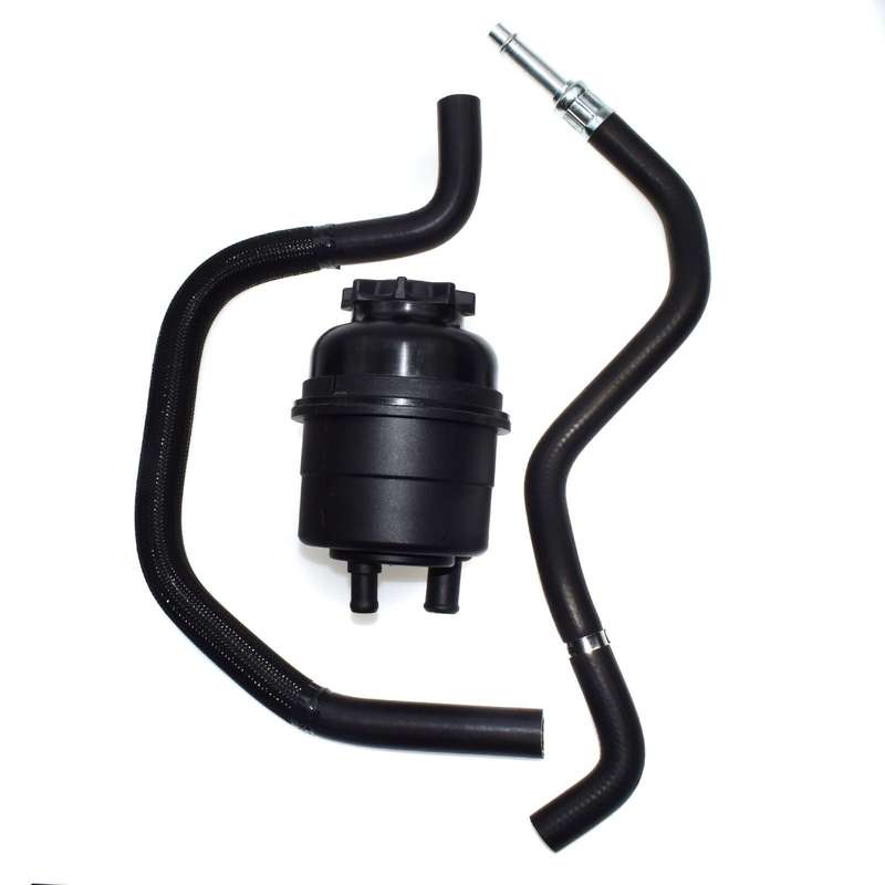 Power Steering Reservoir &amp; Hose KIT For BMW 328i 528i 550i X5 Z3 Z4 Mini Cooper