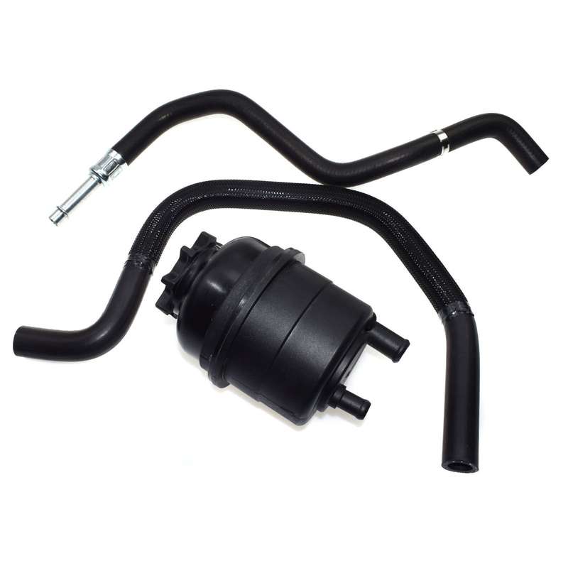 Power Steering Reservoir &amp; Hose KIT For BMW 328i 528i 550i X5 Z3 Z4 Mini Cooper