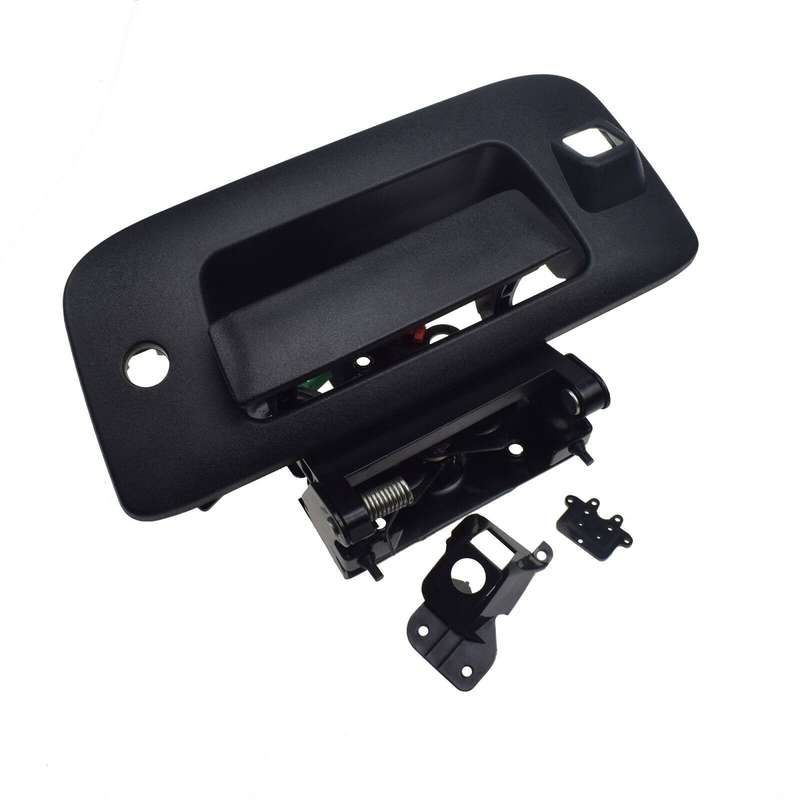For Chevrolet Silverado GMC Tailgate Handle Handle Cover Bezel w/ Camera Hole