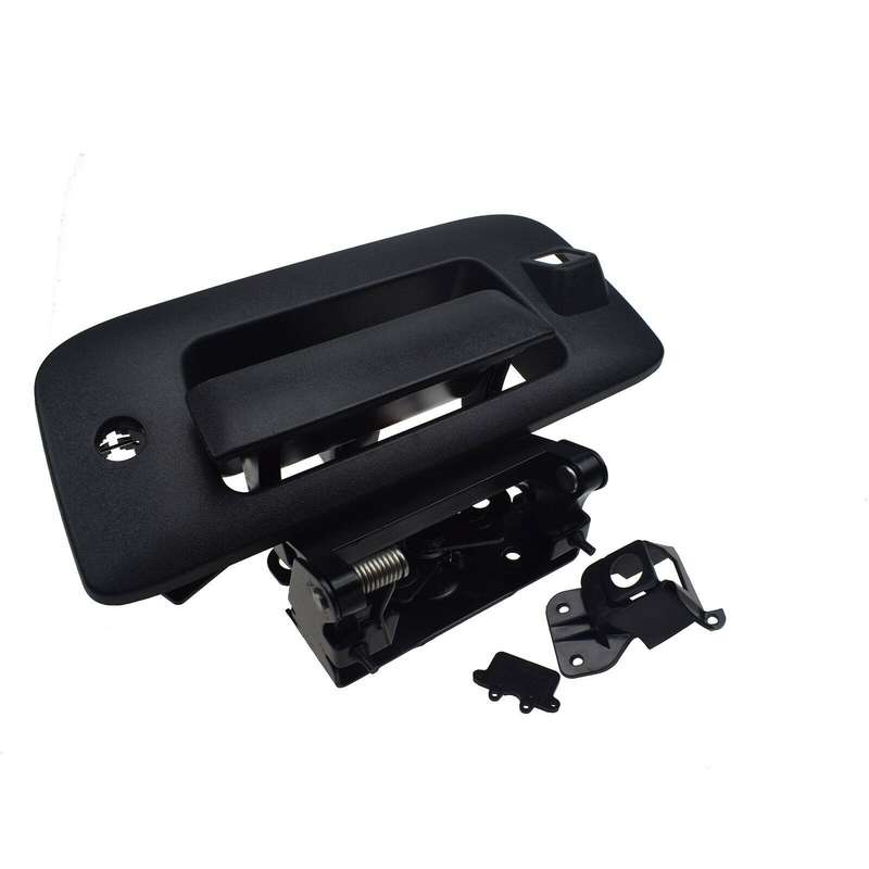 For Chevrolet Silverado GMC Tailgate Handle Handle Cover Bezel w/ Camera Hole