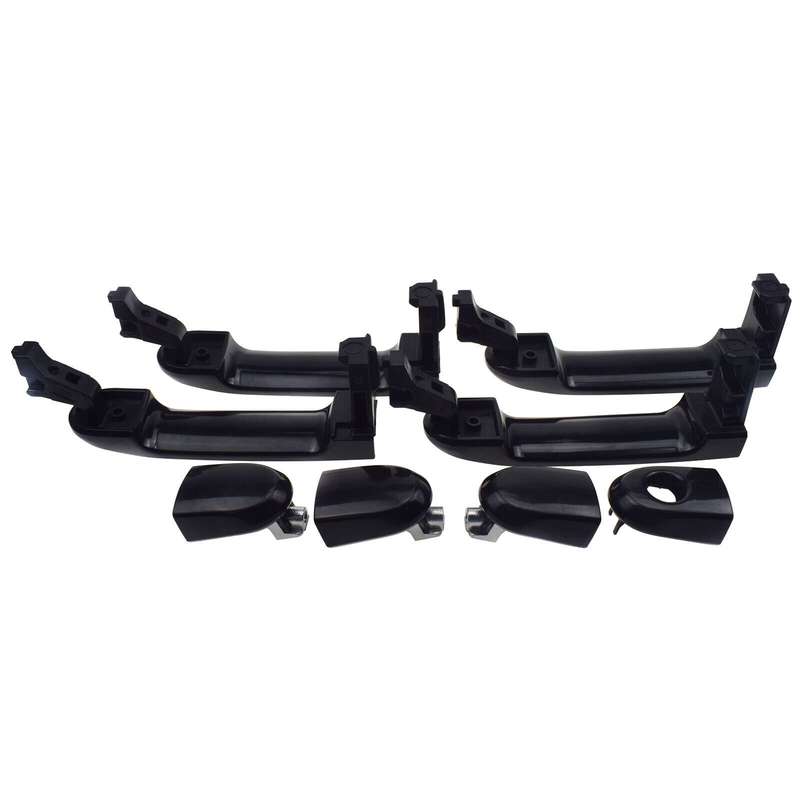 Set of 4 Exterior Door Handles FL FR RL RR For Nissan Versa 2007-2012 1.6L 1.8L