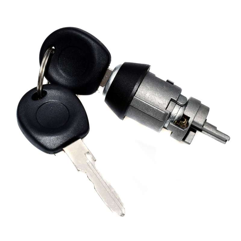 Lgnition Lock Cylinder Key For VW Golf Jetta Passat Cabrio EuroVan Transporter