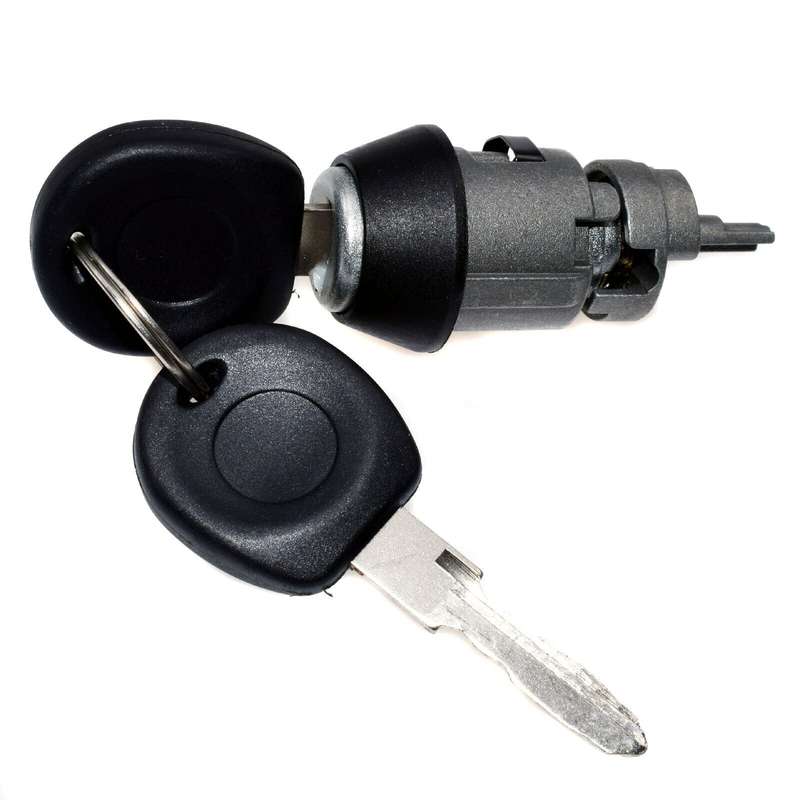 Lgnition Lock Cylinder Key For VW Golf Jetta Passat Cabrio EuroVan Transporter