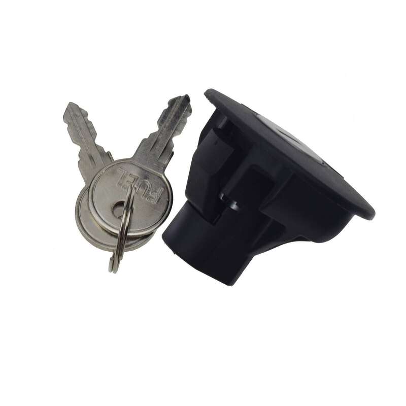Lock Gas Fuel Tank Cover Cap w/2 Keys 8U5Z9C268B For Ford Explorer Lincoln MKT