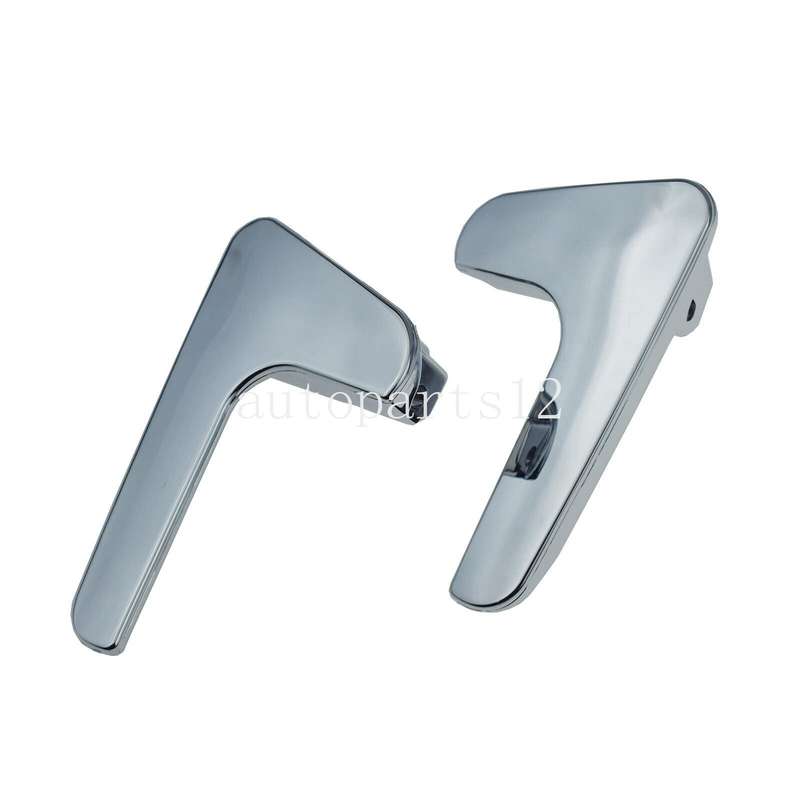 Chrome Interior Door Handles Left &amp; Right For Seat Cordoba Ibiza II 1999-2002