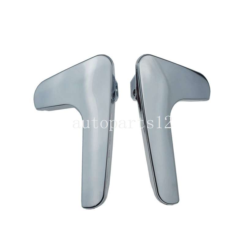 Chrome Interior Door Handles Left &amp; Right For Seat Cordoba Ibiza II 1999-2002
