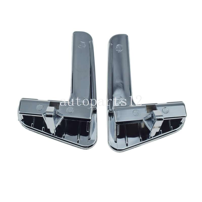 Chrome Interior Door Handles Left &amp; Right For Seat Cordoba Ibiza II 1999-2002