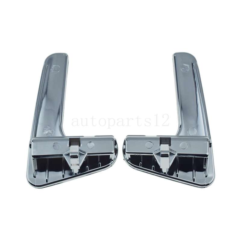 Chrome Interior Door Handles Left &amp; Right For Seat Cordoba Ibiza II 1999-2002