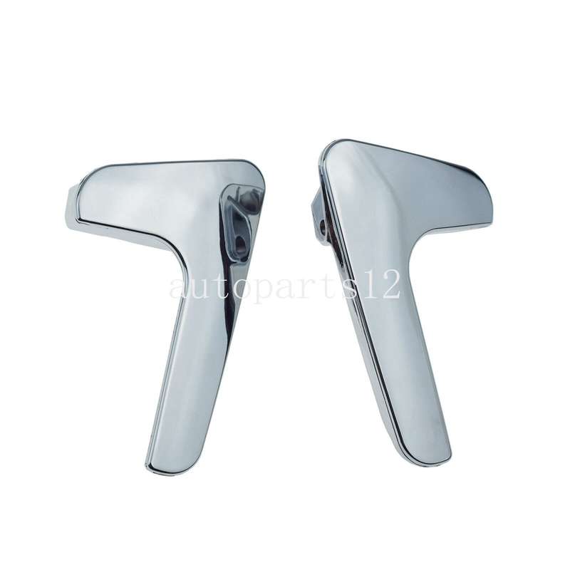 Chrome Interior Door Handles Left &amp; Right For Seat Cordoba Ibiza II 1999-2002