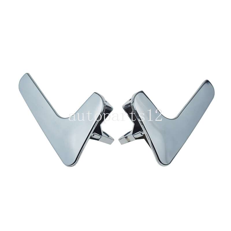 Chrome Interior Door Handles Left &amp; Right For Seat Cordoba Ibiza II 1999-2002