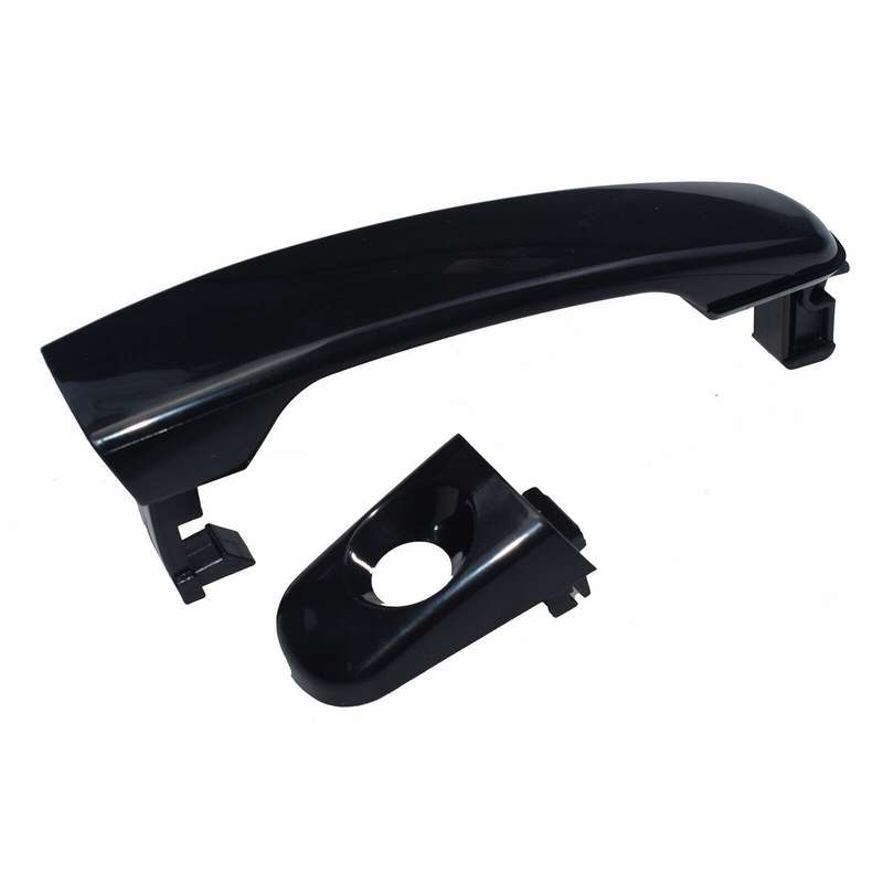 Left Exterior Door Handle W/ Keyhole For Chevrolet Equinox Malibu Pontiac G6