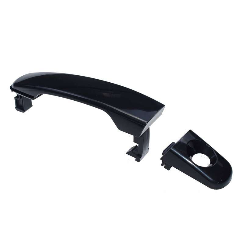 Left Exterior Door Handle W/ Keyhole For Chevrolet Equinox Malibu Pontiac G6