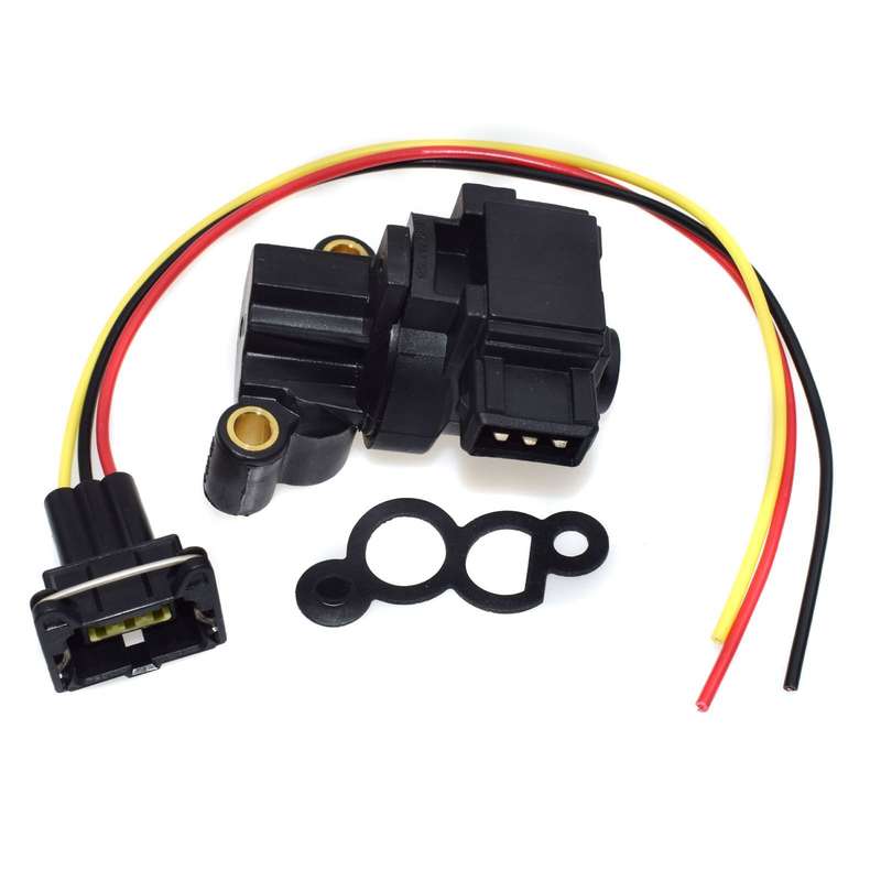 0280140575 Idle Air Control Valve With Harness 4 wires For 96-99 BMW 318i Z3 E36