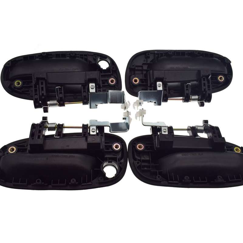 Set of 4 Exterior Door Handles FL FR RL RR For Hyundai Matrix Lavita 2001-2010