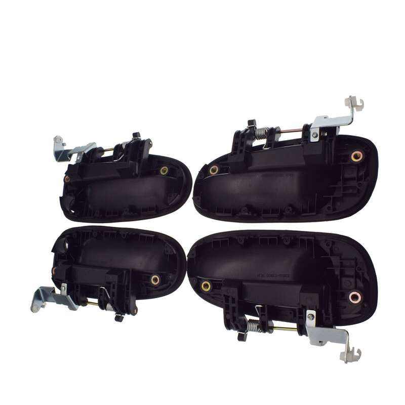 Set of 4 Exterior Door Handles FL FR RL RR For Hyundai Matrix Lavita 2001-2010