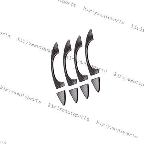 For Volkswagen Taos 21-23 ABS Carbon Fiber Exterior Side Door Handle Cover Trim