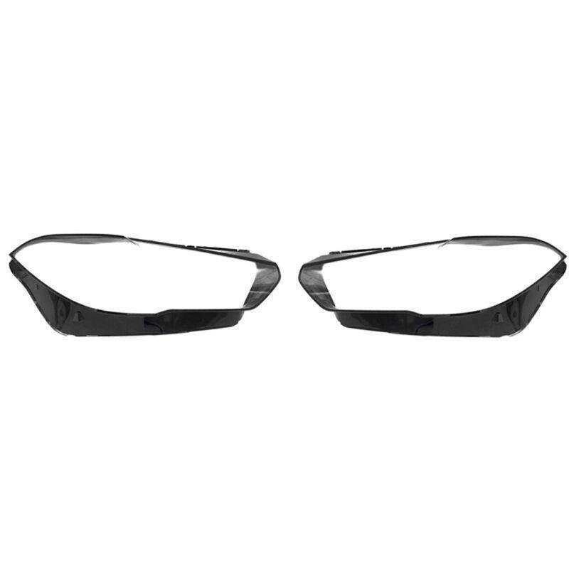 For 2019 2020 2021 BMW X5 X6 Headlight Clear Lens Left Right Cover